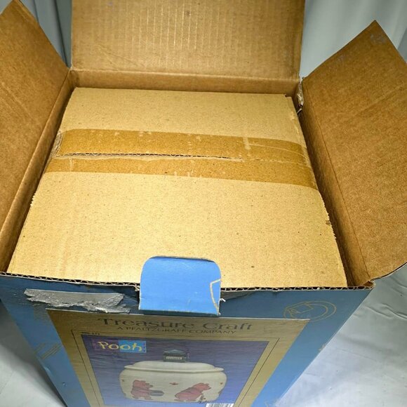 New in Box Treasure Craft Winnie The Pooh Cookie Crock #400-171 - Picture 2 of 7
